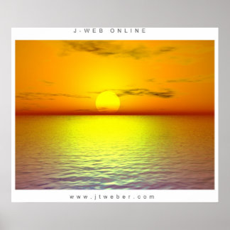 Sonnenuntergang Poster