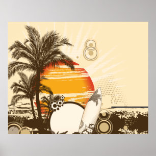 Sonnenuntergang - Poster