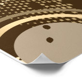 Sonnenuntergang - Poster (Ecke)