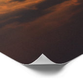 Sonnenuntergang Poster (Ecke)
