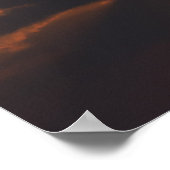 Sonnenuntergang Poster (Ecke)