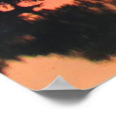 Sonnenuntergang Poster (Ecke)