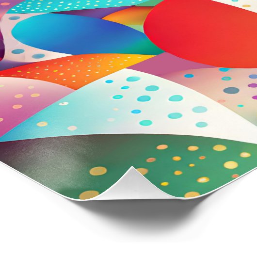 Sonnenuntergang Poster (Ecke)