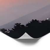 Sonnenuntergang Poster (Ecke)