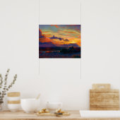 SONNENUNTERGANG POSTER (Küche)