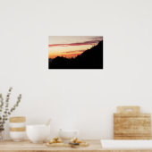 Sonnenuntergang Poster (Küche)