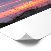 Sonnenuntergang Poster (Ecke)