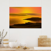 Sonnenuntergang Poster (Küche)