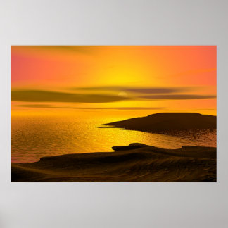 Sonnenuntergang Poster