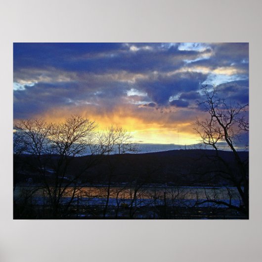 Sonnenuntergang Poster (Vorne)