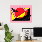 Sonnenuntergang Poster (Heimbüro)