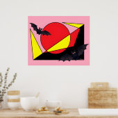 Sonnenuntergang Poster (Küche)