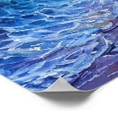 Sonnenuntergang Poster (Ecke)