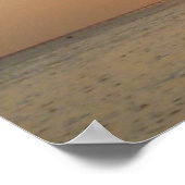 Sonnenuntergang Poster (Ecke)