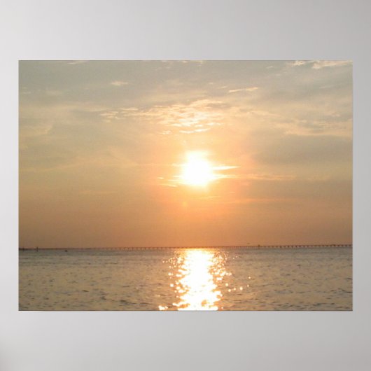 Sonnenuntergang Poster (Vorne)