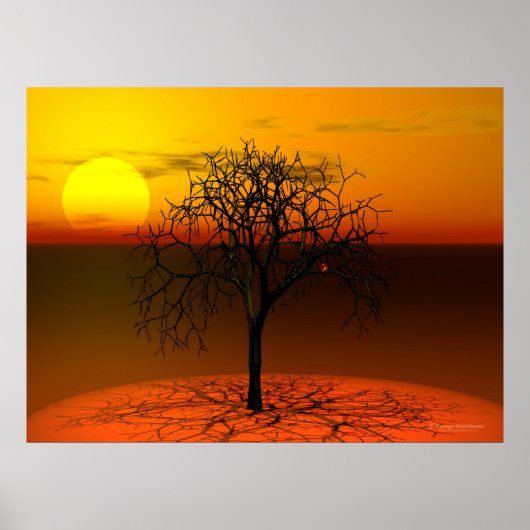 Sonnenuntergang Poster (Vorne)