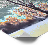 Sonnenuntergang Poster (Ecke)