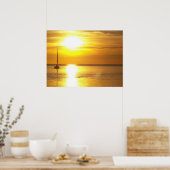 Sonnenuntergang Poster (Küche)