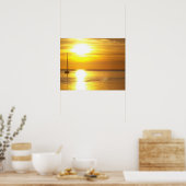 Sonnenuntergang Poster (Küche)