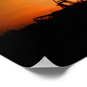 Sonnenuntergang Poster (Ecke)