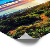 Sonnenuntergang Poster (Ecke)