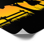 Sonnenuntergang Poster (Ecke)
