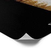 Sonnenuntergang Poster (Ecke)