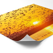 Sonnenuntergang Poster (Ecke)