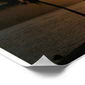 Sonnenuntergang Poster (Ecke)