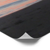 Sonnenuntergang Poster (Ecke)