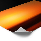 Sonnenuntergang Poster (Ecke)