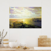 Sonnenuntergang Poster (Küche)