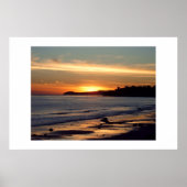 Sonnenuntergang Poster (Vorne)