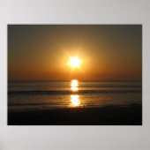 Sonnenuntergang Poster (Vorne)