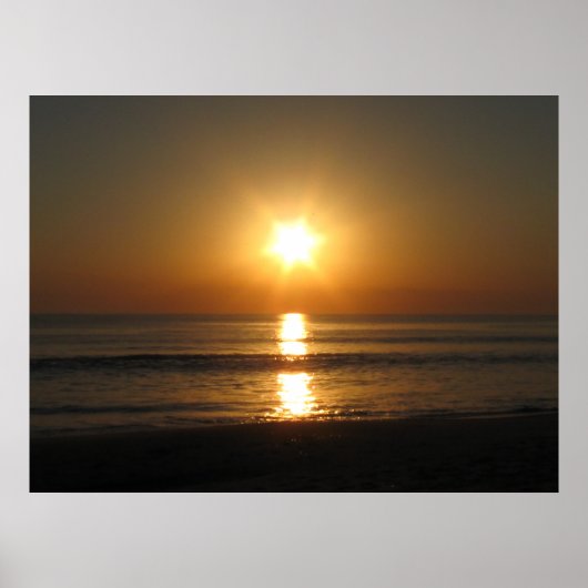 Sonnenuntergang Poster (Vorne)