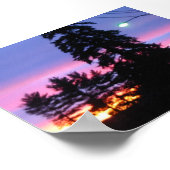 Sonnenuntergang Poster (Ecke)