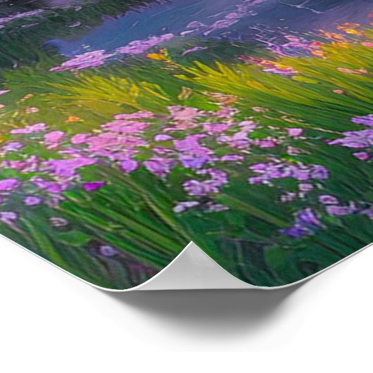 Sonnenuntergang Poster (Ecke)