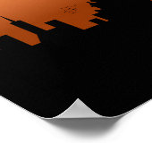 Sonnenuntergang Poster (Ecke)