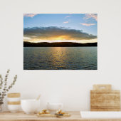 Sonnenuntergang Poster (Küche)