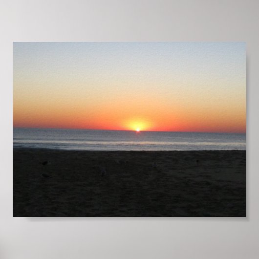 Sonnenuntergang Poster (Vorne)