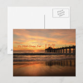 Sonnenuntergang Postkarte (Vorne/Hinten)