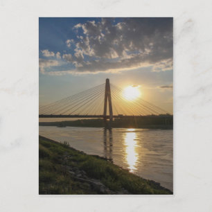 Sonnenuntergang Postkarte