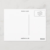 Sonnenuntergang Postkarte (Rückseite)