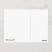 Sonnenuntergang Postkarte (Rückseite)