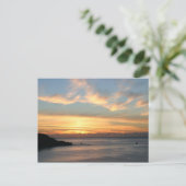 Sonnenuntergang Postkarte (Stehend Vorderseite)