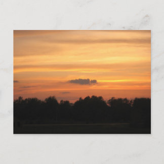 Sonnenuntergang Postkarte
