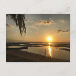 Sonnenuntergang Postkarte