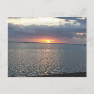 Sonnenuntergang Postkarte