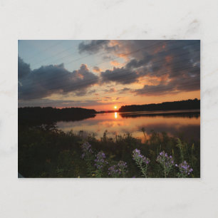 Sonnenuntergang Postkarte