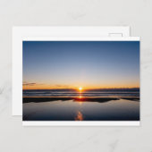 Sonnenuntergang Postkarte (Vorne/Hinten)